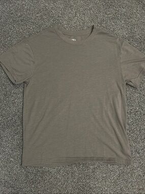 Athletic Works Men's Short Sleeve Crew Tee in Olive Drab